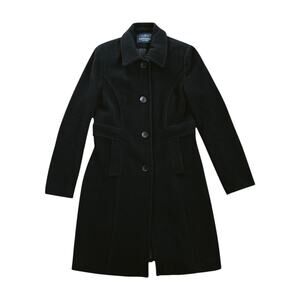 Mackintosh Black Coat | Size M